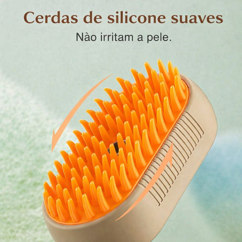 Velours Mist™ — Escova Vaporizadora para Cães & Gatos