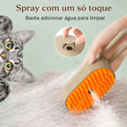 Velours Mist™ — Escova Vaporizadora para Cães & Gatos