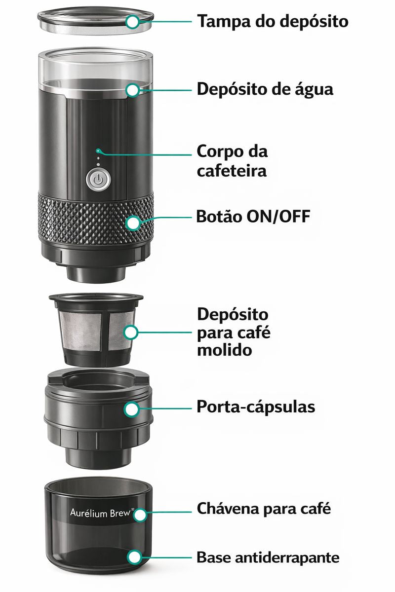 Premium Portable Coffee Maker