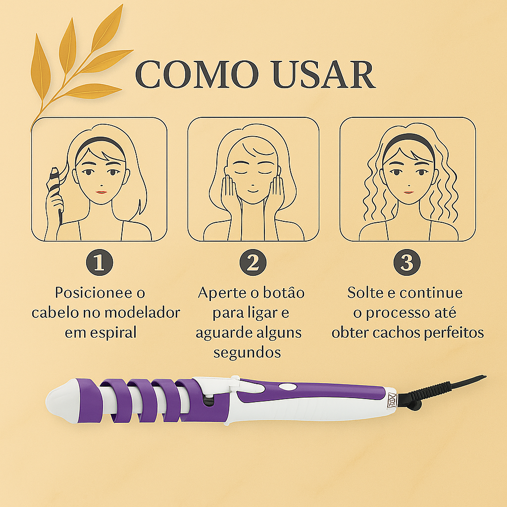 Sammée Spiral Élégance™ Curler