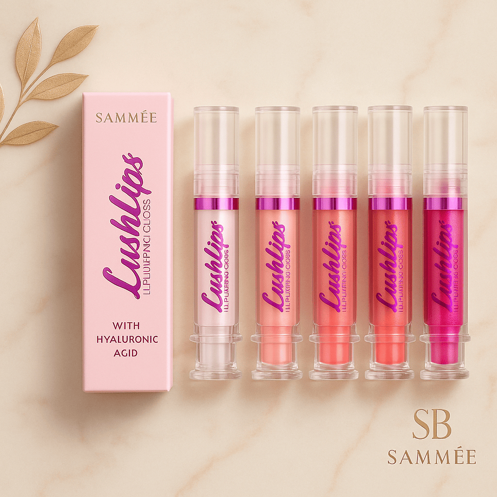 Sammée LushLips™ Voluminizador de Lábios com Ácido Hialurónico