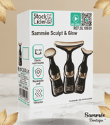 Sammée™ Sculpt & Glow — Massageador Facial de Luxo