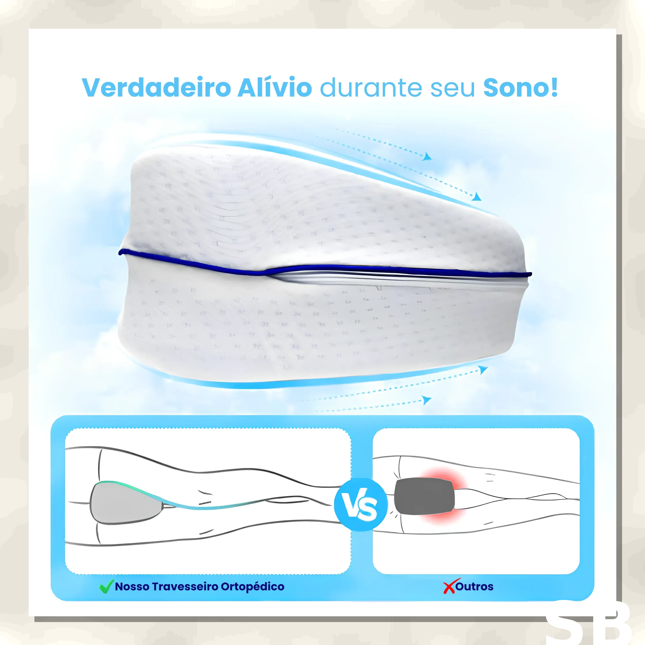 Sammée™ DreamAlign Pillow